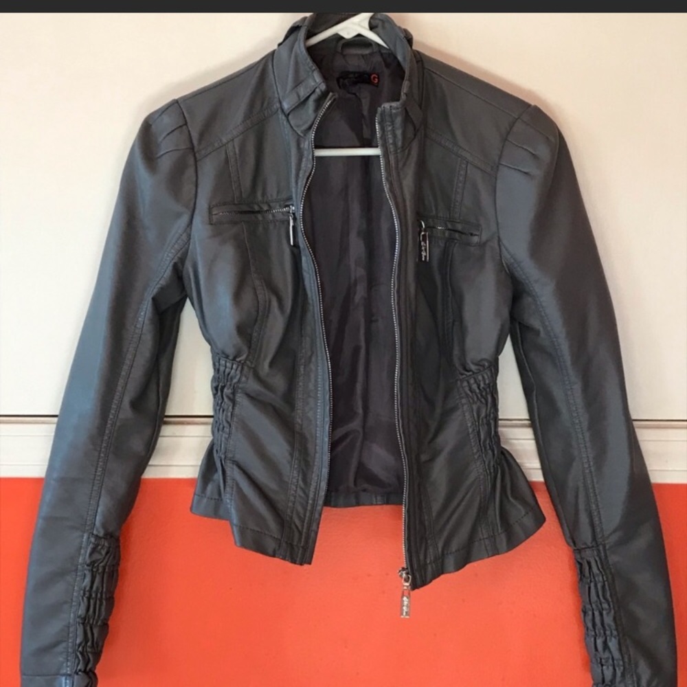 Guess leather jacket
